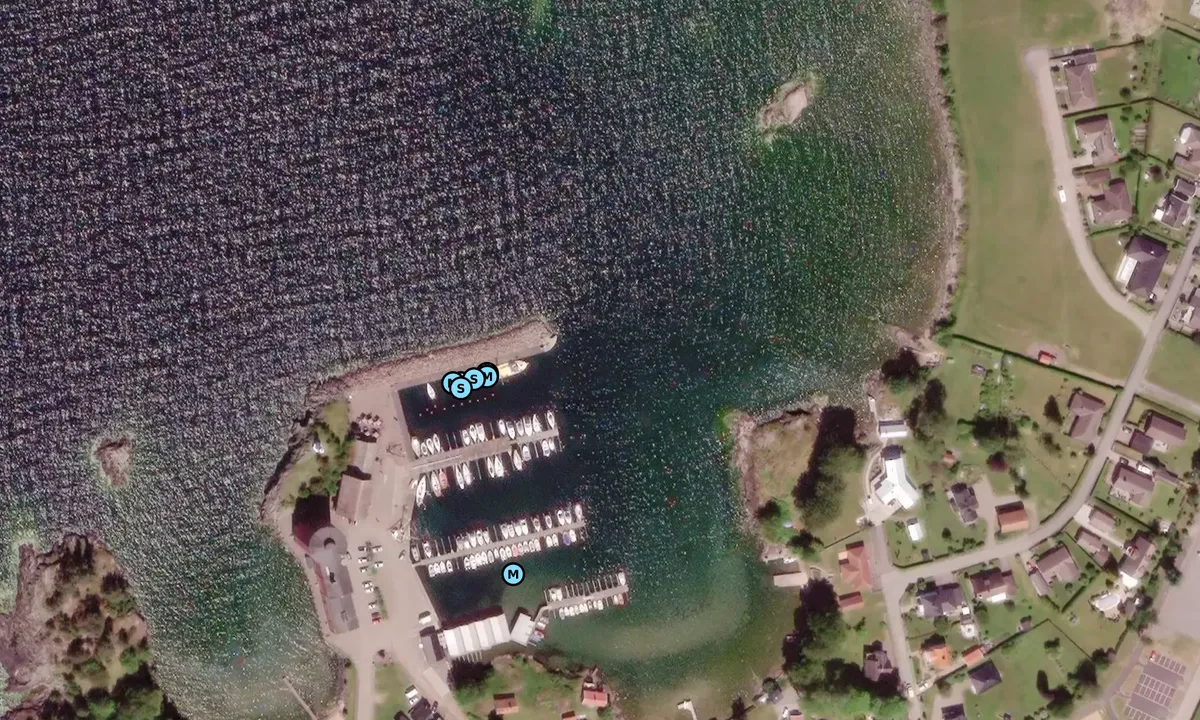 Satelite image of Hästholmen - Ödeshög