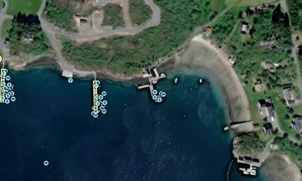 Satelite image of Havdurbrygga