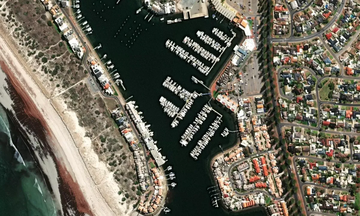 Flyfoto av Haven Cove Marina