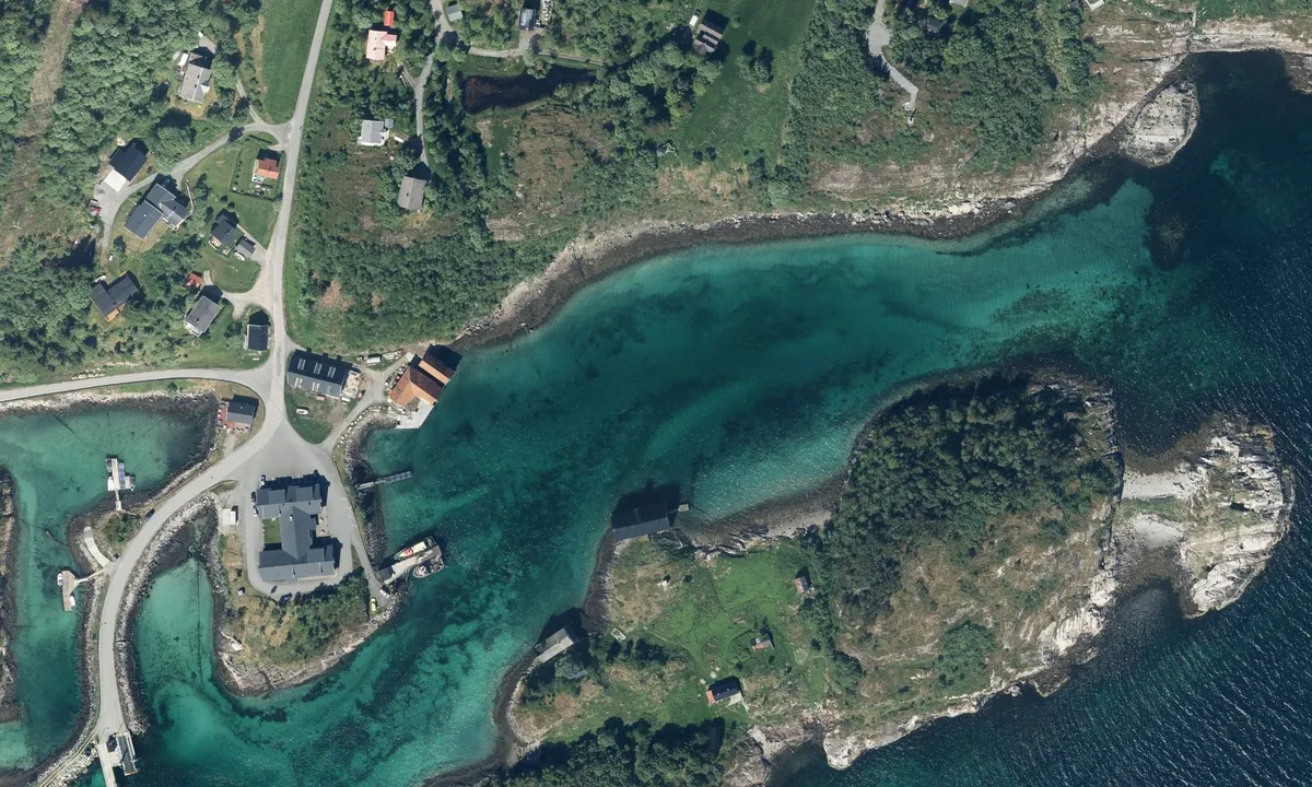 Flyfoto av Havnøya