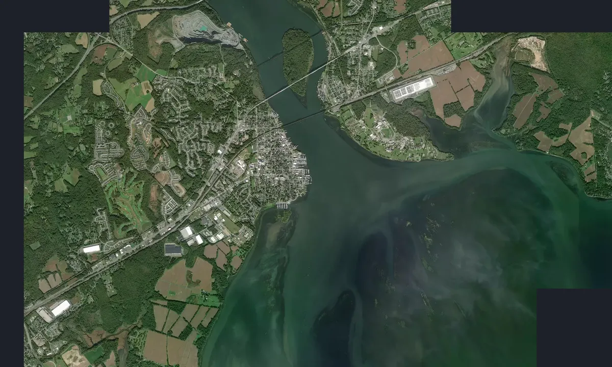 Flyfoto av Havre de Grace