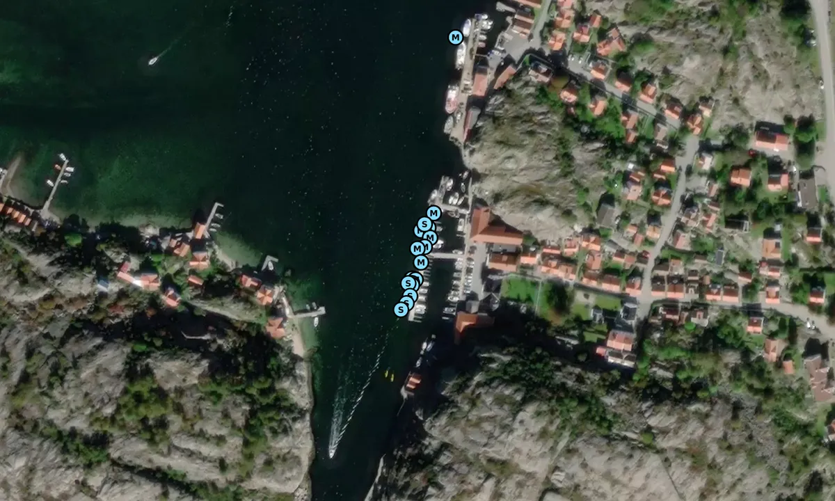 Satelite image of Havstenssunds Södra Gästhamn