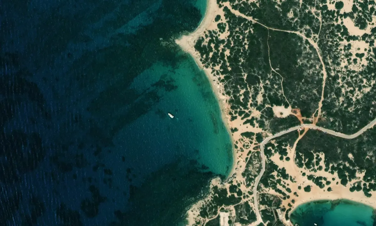 Flyfoto av Hawai Beach