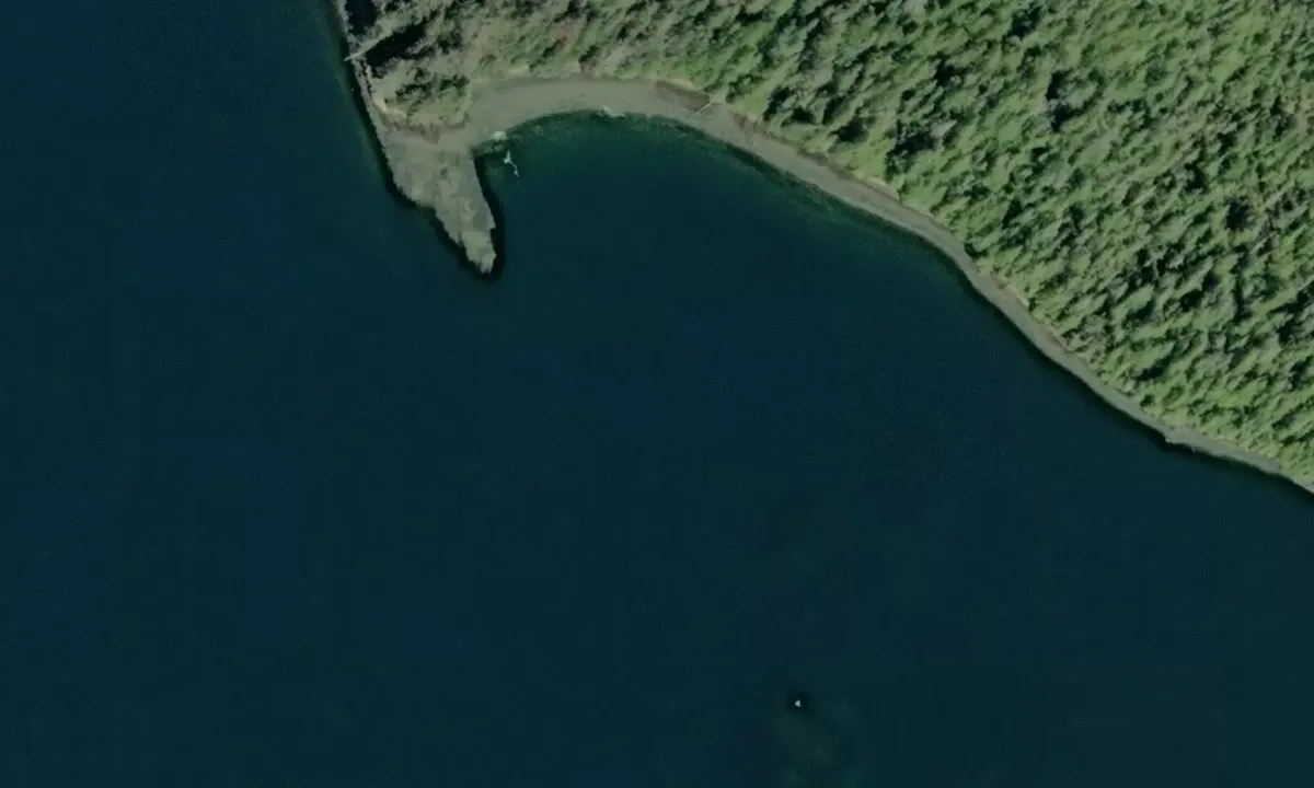 Satelite image of Heceta Island