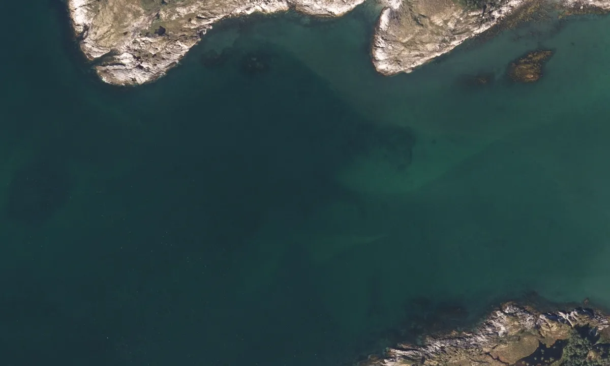 Flyfoto av Heimsundet