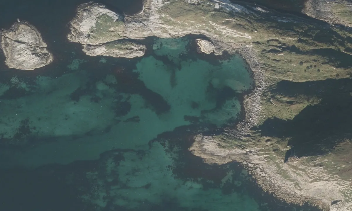 Flyfoto av Hekkinga