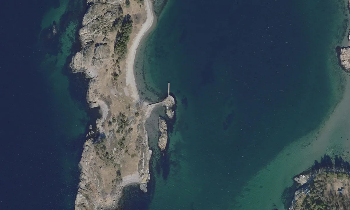 Flyfoto av Hellesøya