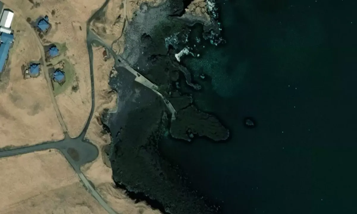 Satelite image of Hellnar