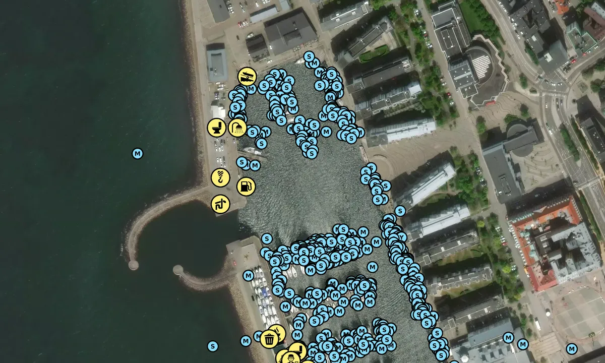 Satelite image of Helsingborg - Norra hamnen