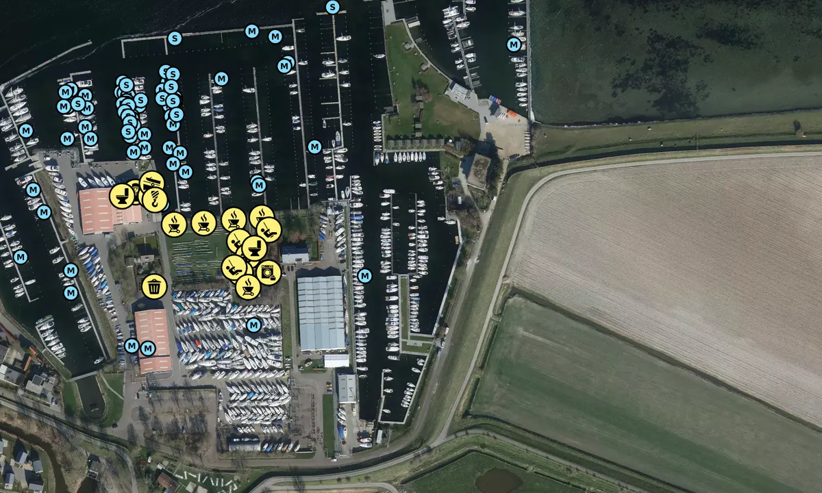 Satelite image of Hengelsport en Visvereniging De Zandkreek