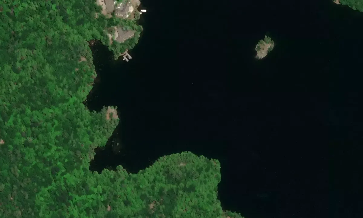 Satelite image of Herb Island