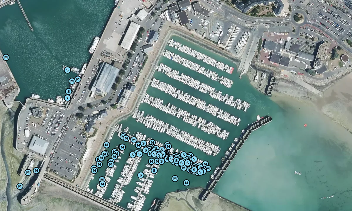 Satelite image of Hérel - Granville