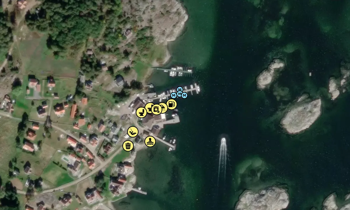 Satelite image of Herføl Marina