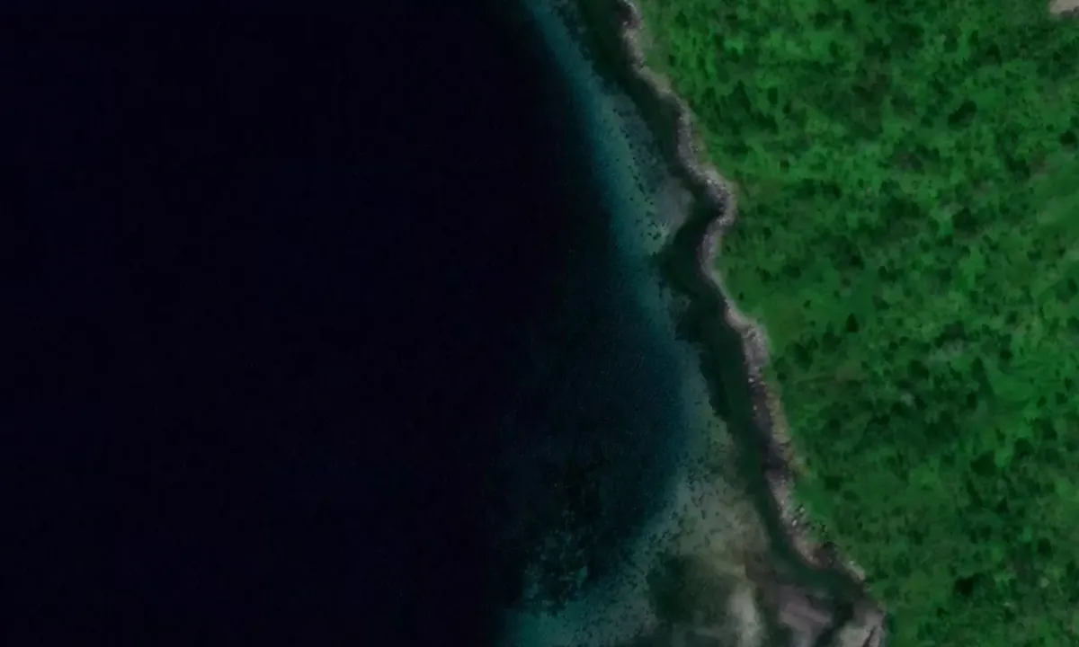 Satelite image of Hermannsfjorden