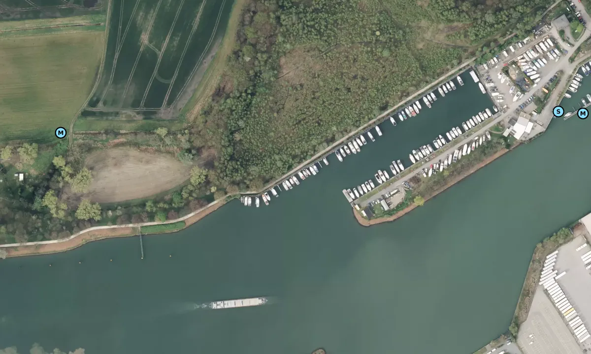 Satelite image of Herner Meer