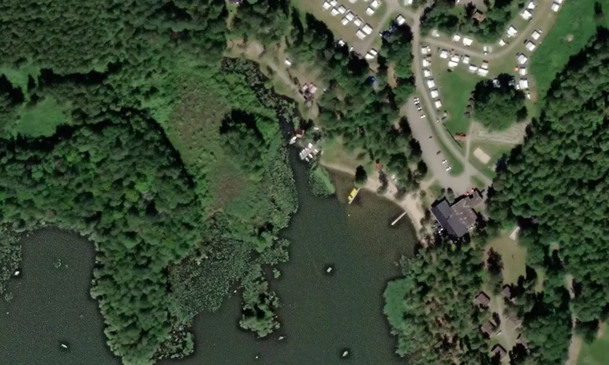 Satelite image of Herrfallet