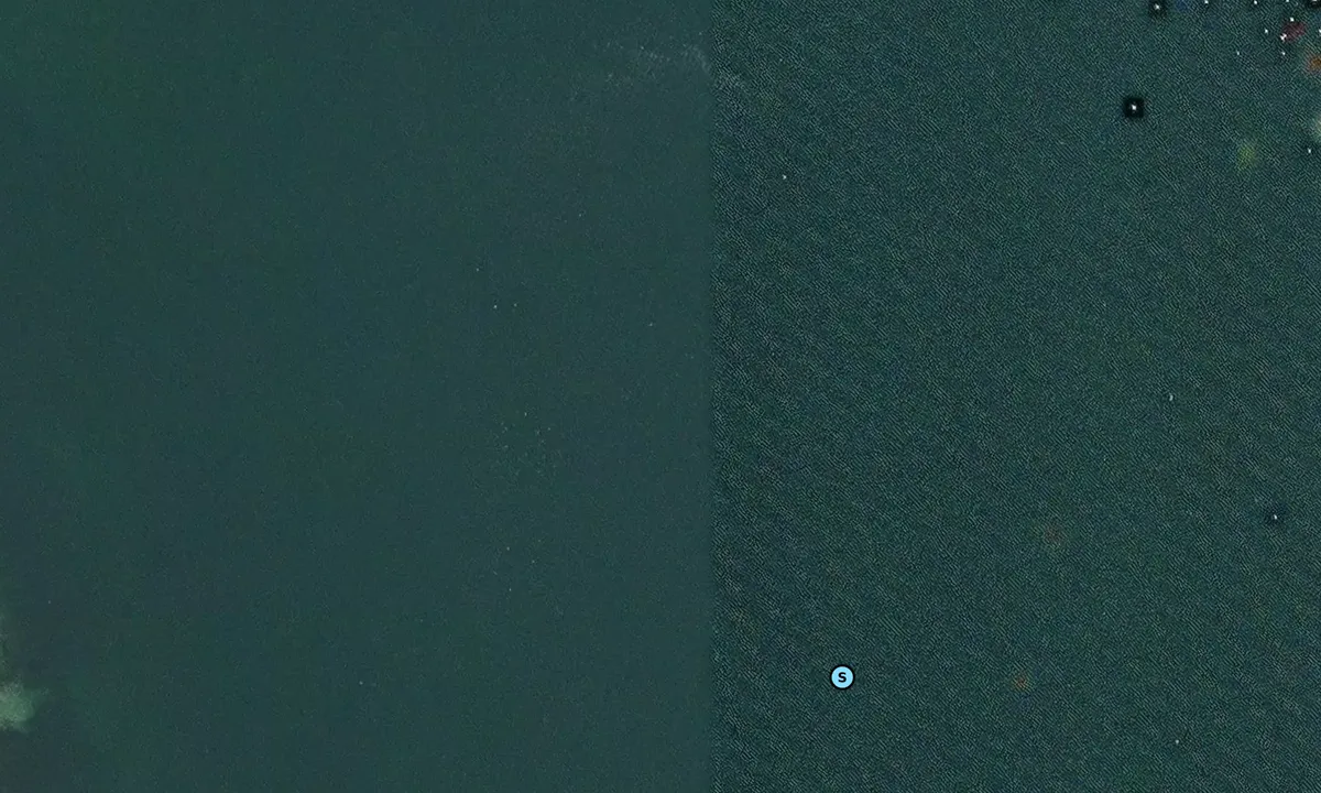 Satelite image of Herring Bay