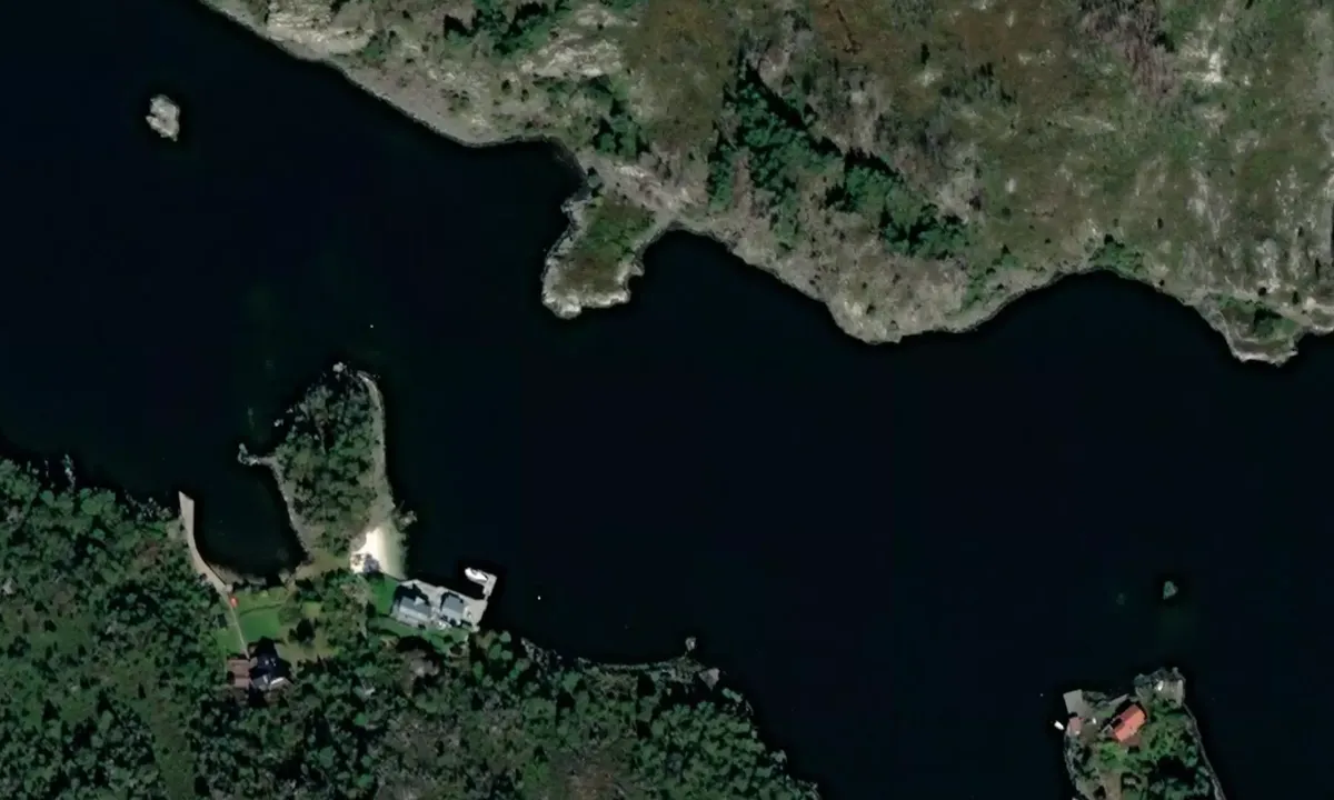 Satelite image of Hetlandsvågen