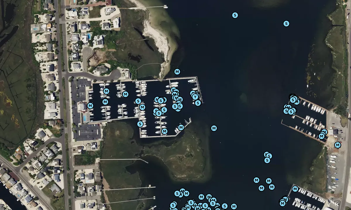 Satelite image of High Bar Harbor Yacht Club