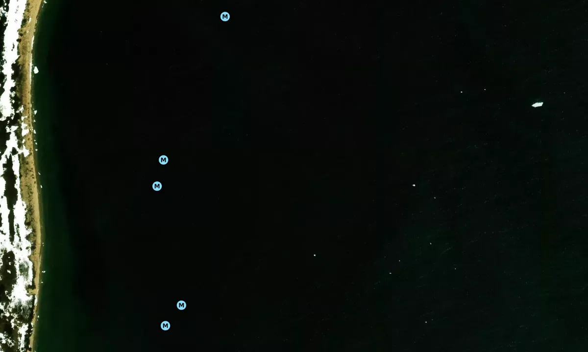 Satelite image of High Island