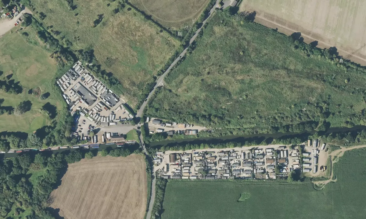 Satelite image of High Line Boatyard