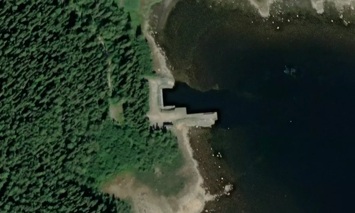 Satelite image of Hindersön-Björkögärdsviken