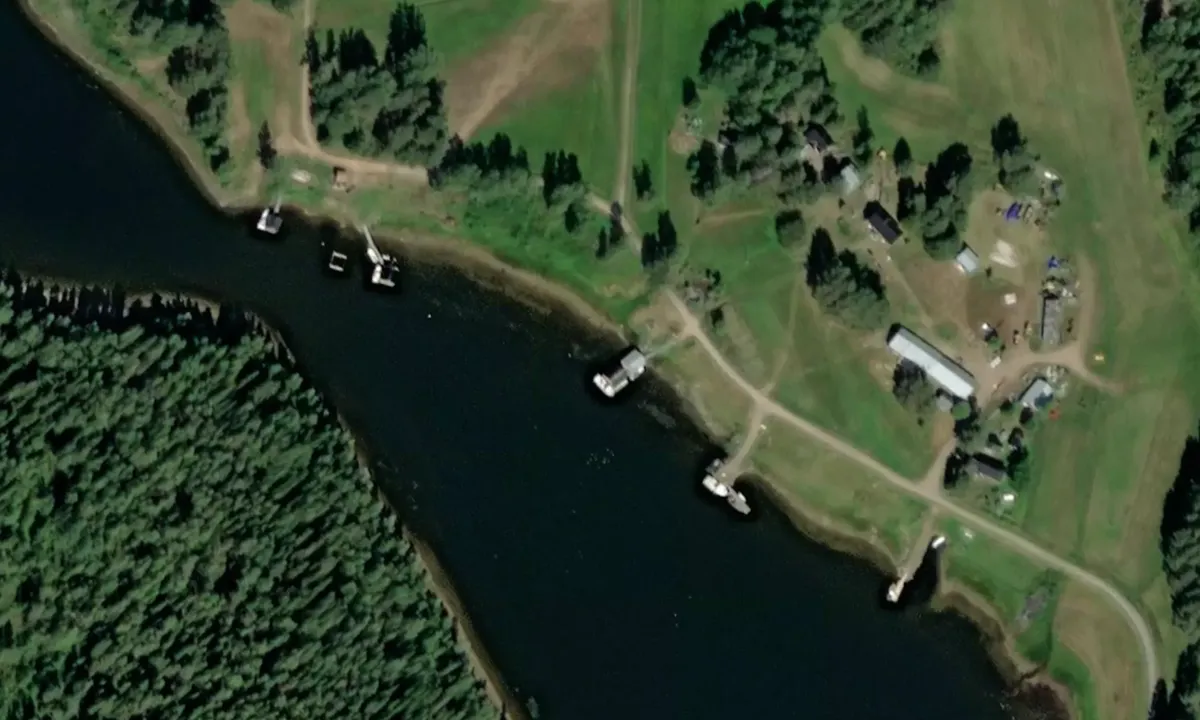 Flyfoto av Hindersön - Norrisundet