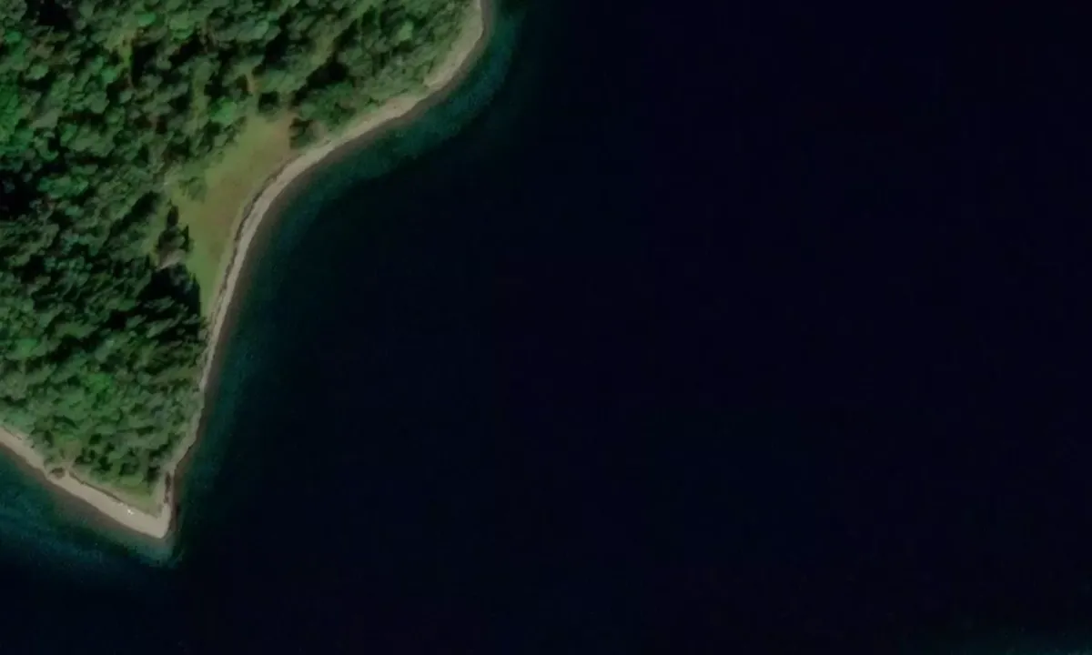 Satelite image of Hjartøya