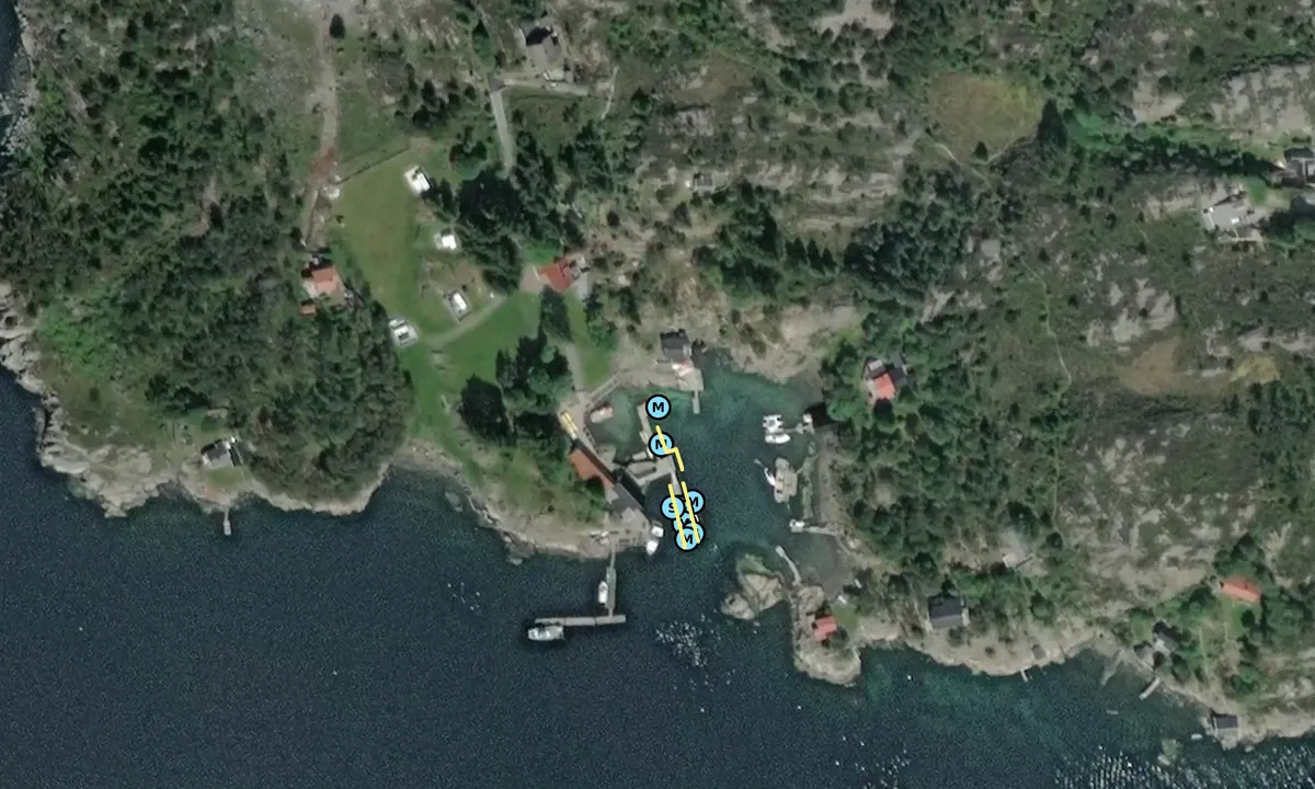 Satelite image of Hjeltefjorden Fjordsenter - Geitanger