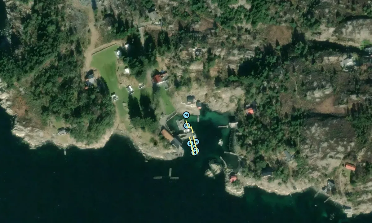 Satelite image of Hjeltefjorden Fjordsenter - Geitanger