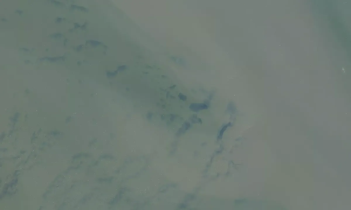 Satelite image of Hjerting Strand bouy