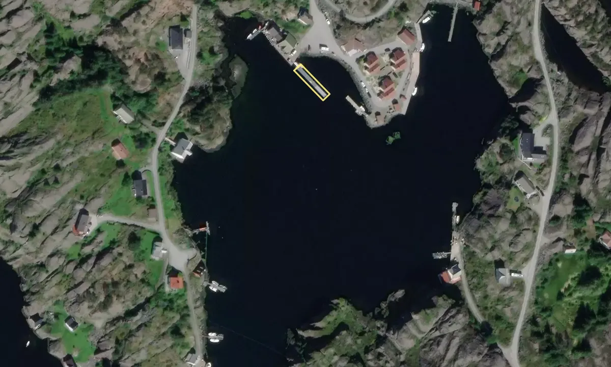 Flyfoto av Hjønnevåg