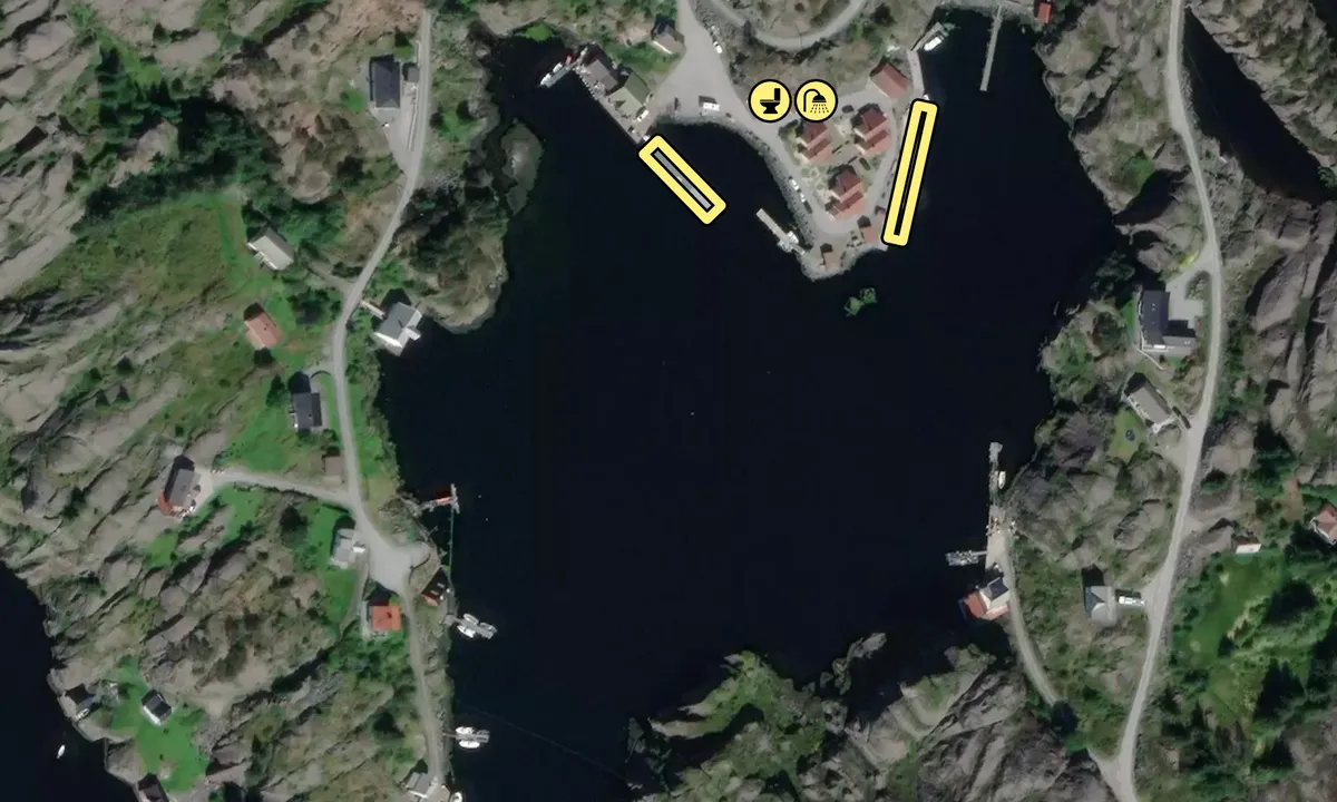 Satelite image of Hjønnevåg
