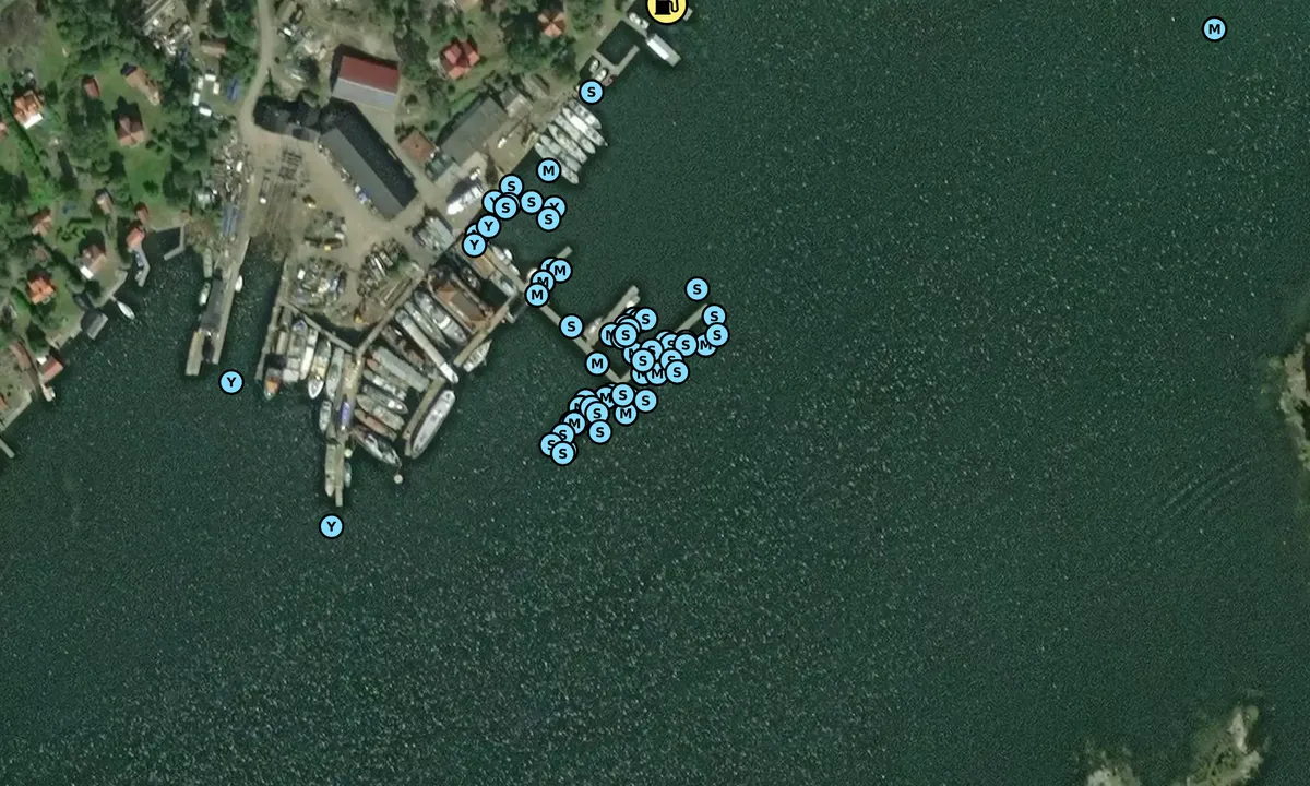Satelite image of Högmarsö