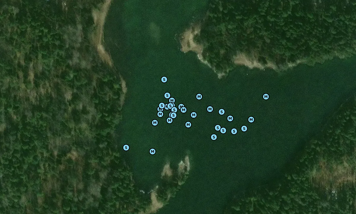 Satelite image of Högmarsö - Norrviken