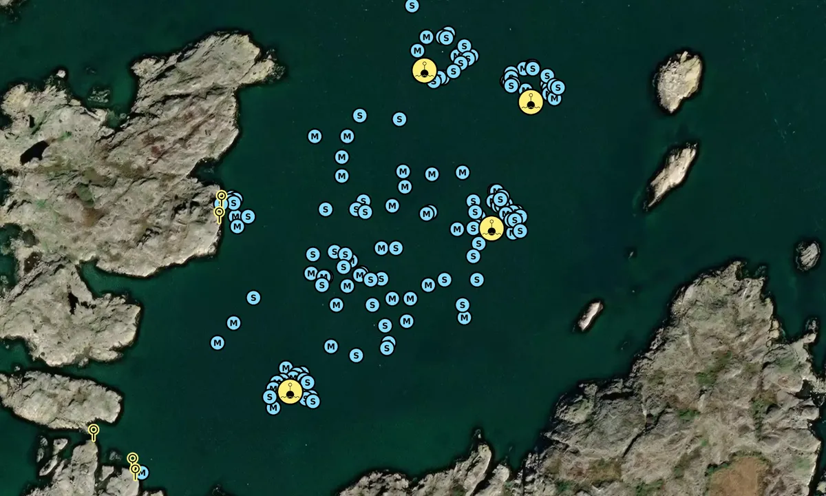 Satelite image of Högö - SXK Västkust bouy