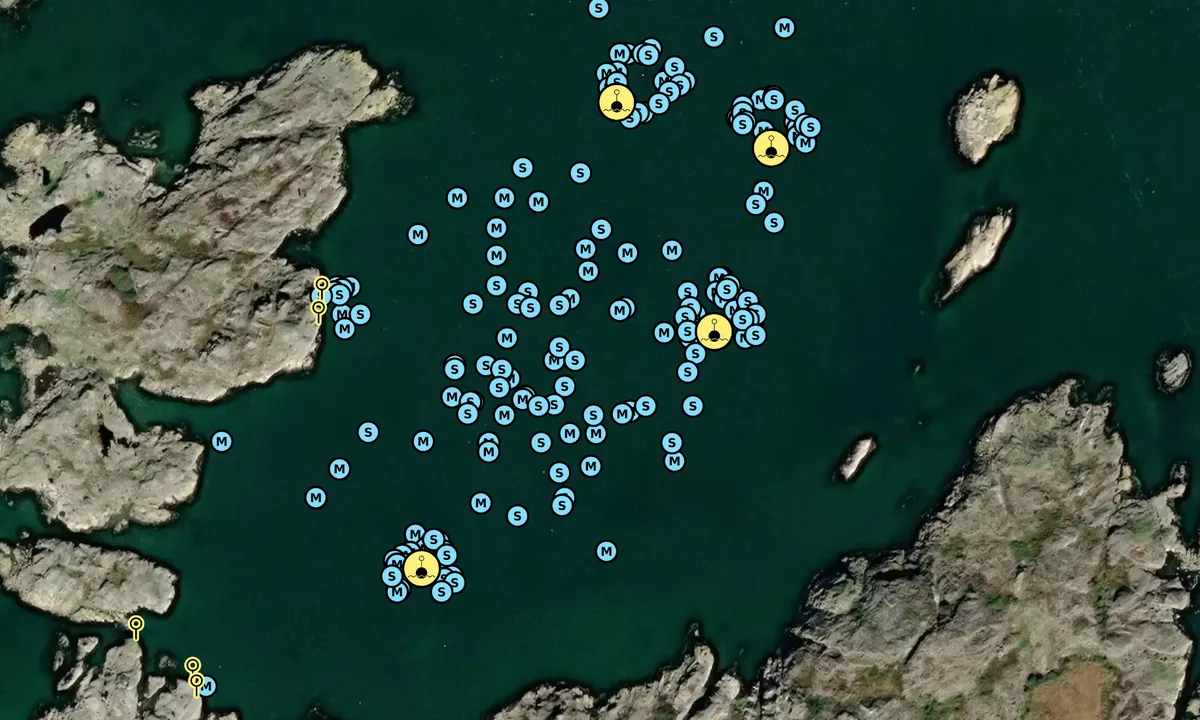 Satelite image of Högö - SXK Västkust bouy