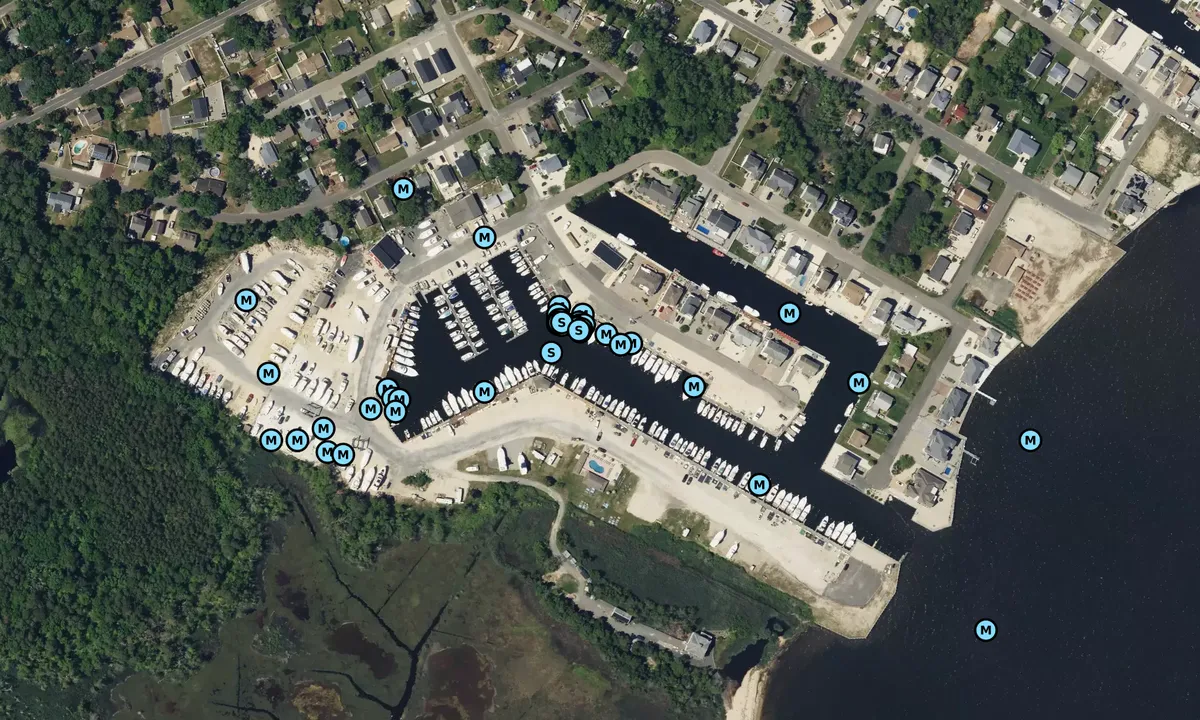 Satelite image of Holiday Harbor Marina - Ocean