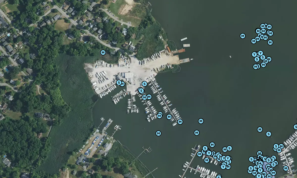 Satelite image of Holiday Point Marina - Selby-on-the-Bay