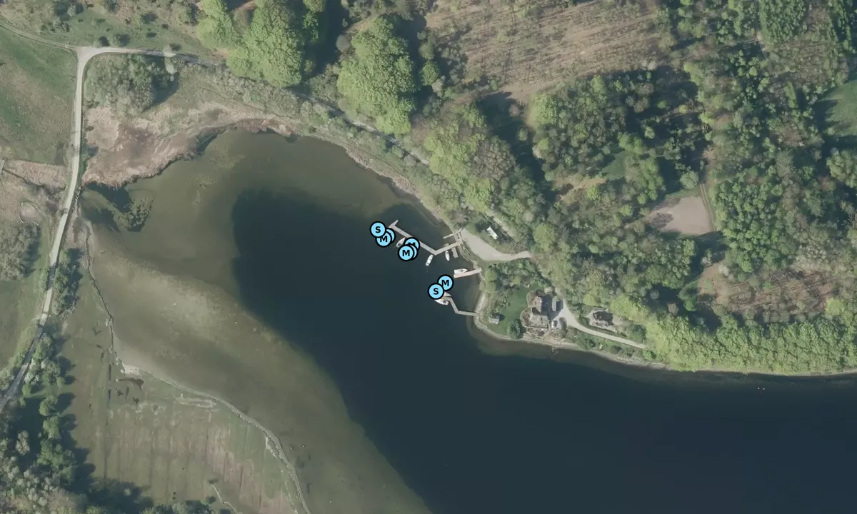 Satelite image of Høllets ​​​Bådelaug