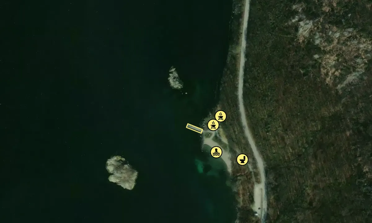 Satelite image of Holmavika
