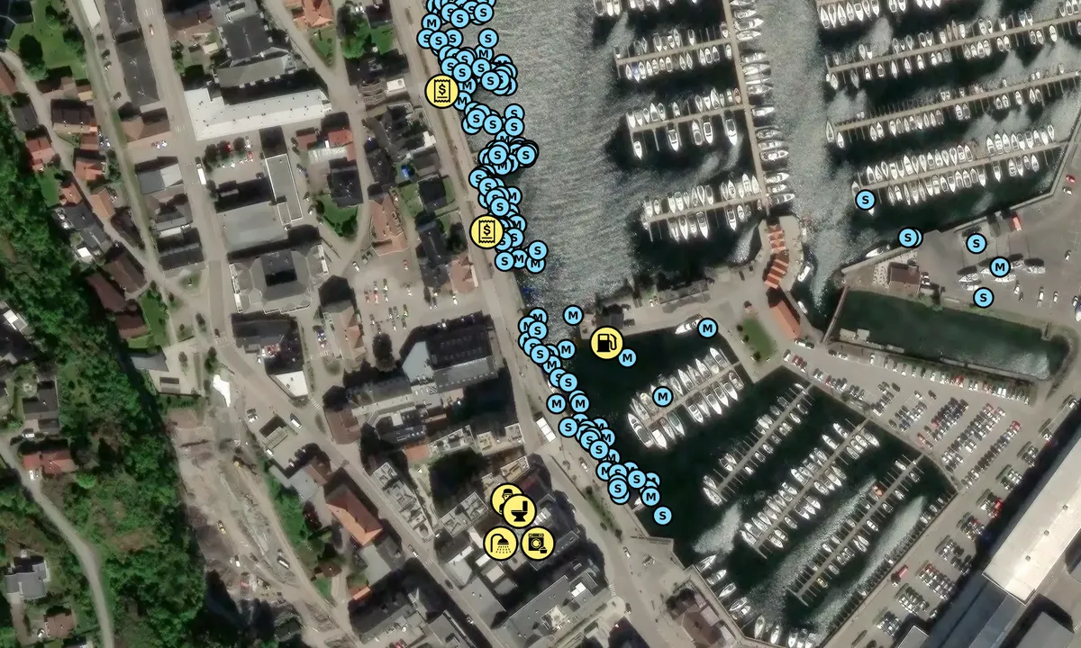 Satelite image of Holmestrand
