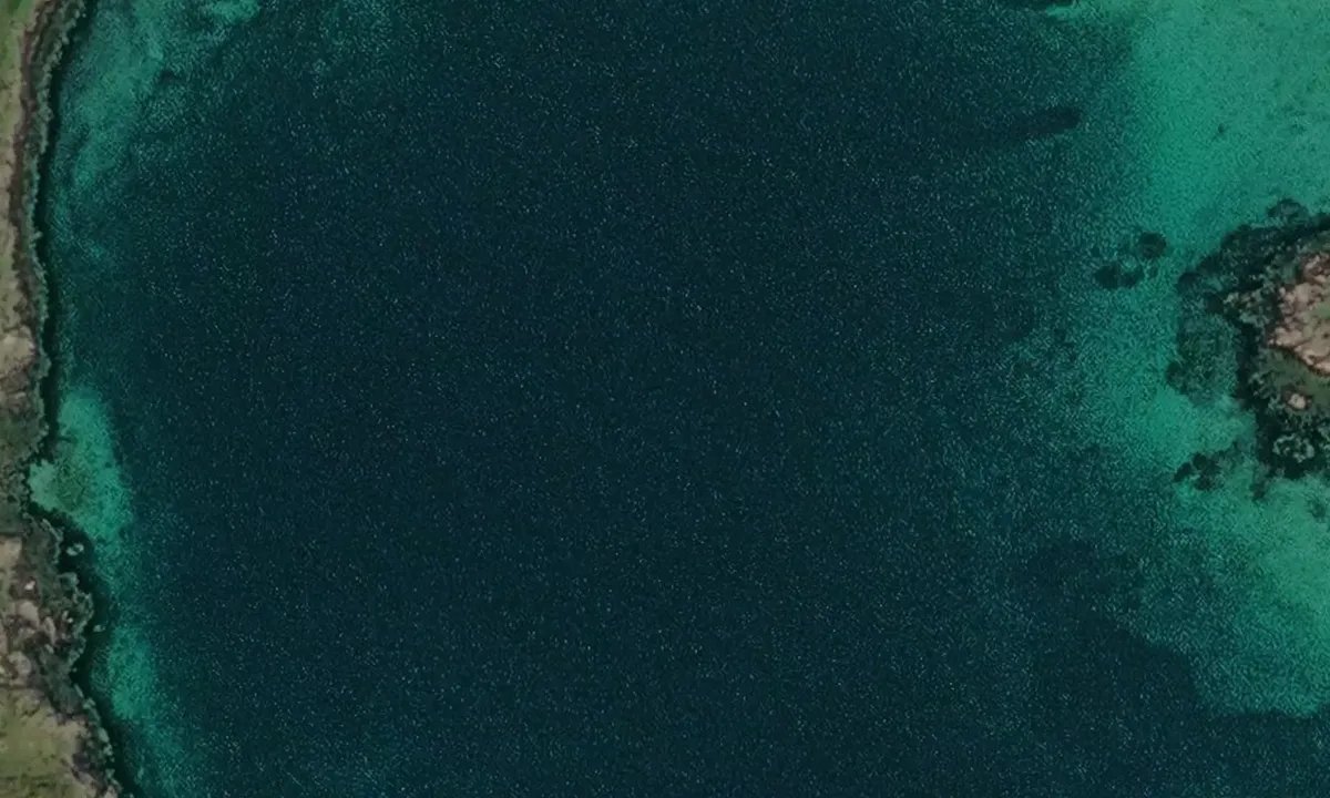 Satelite image of Holmsøya
