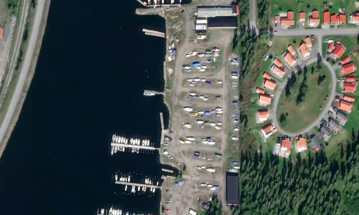 Satelite image of Holmsund - Patholmsviken