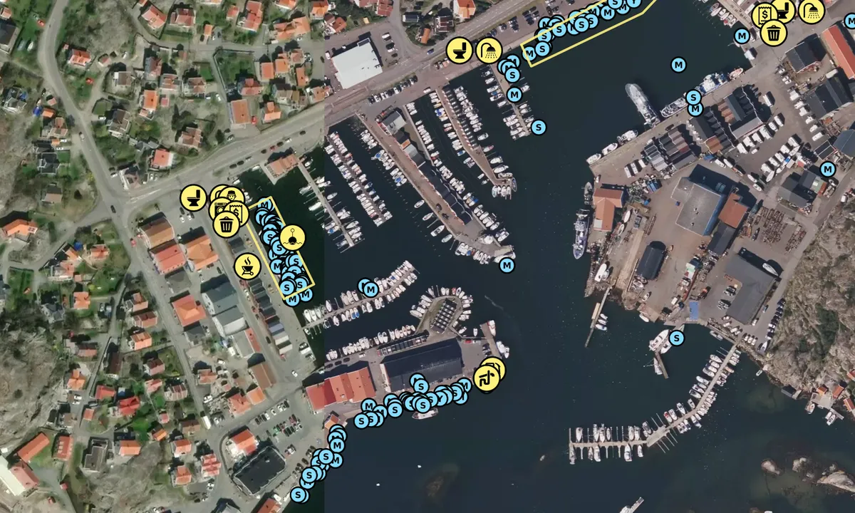 Satelite image of Hönö Klåva