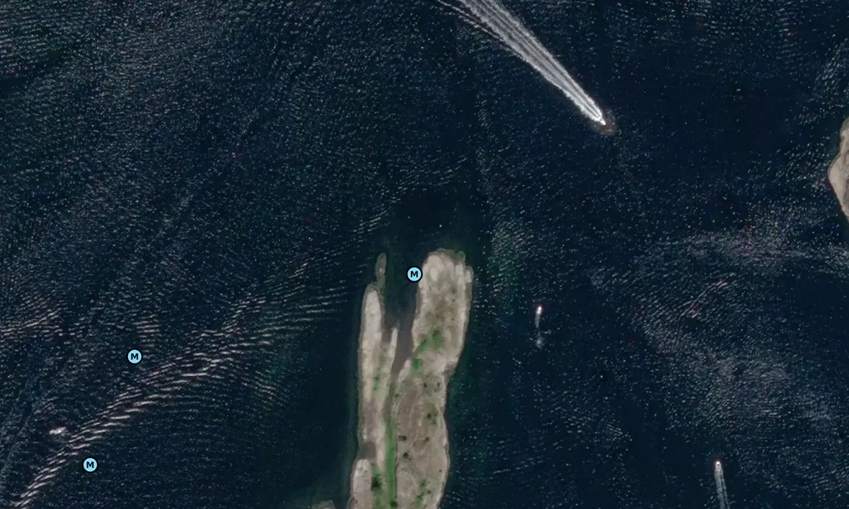 Satelite image of Hønsøskjæra