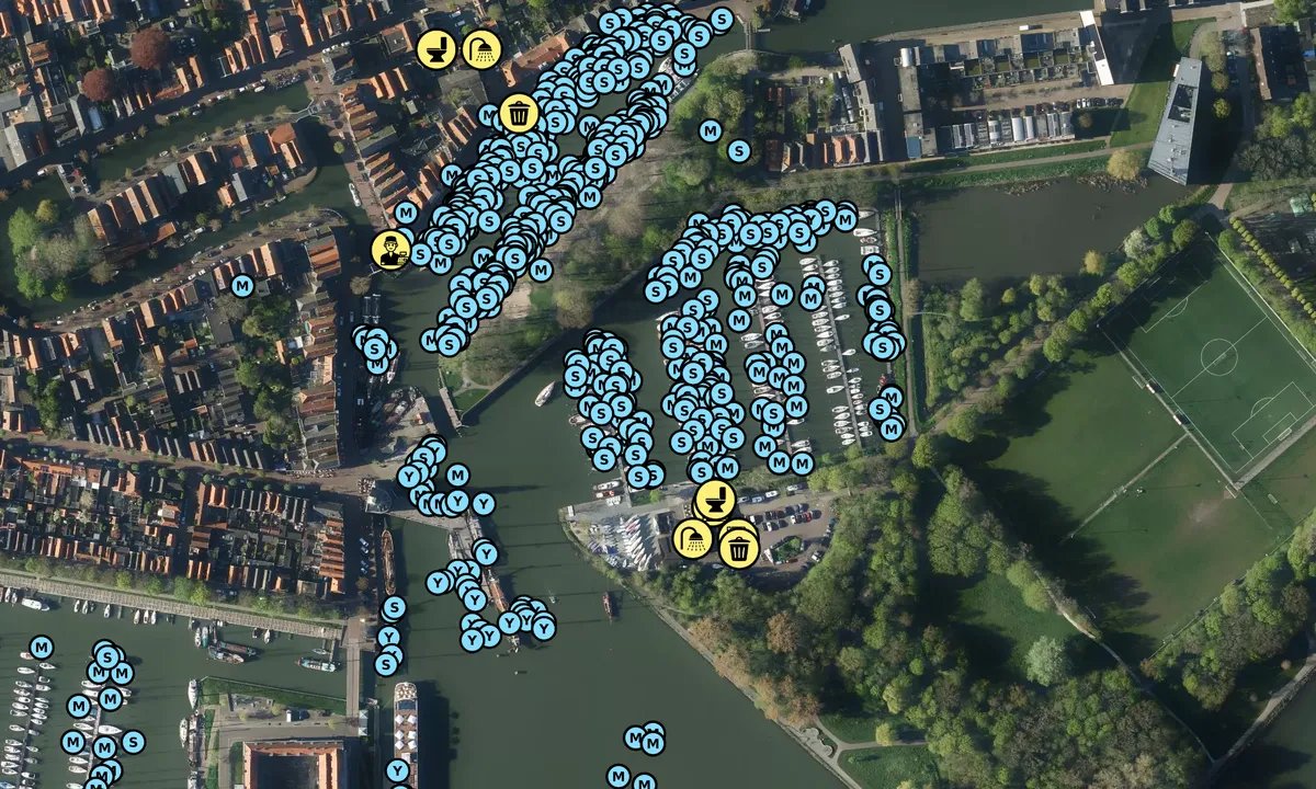Satelite image of Hoorn Vluchthaven Marina