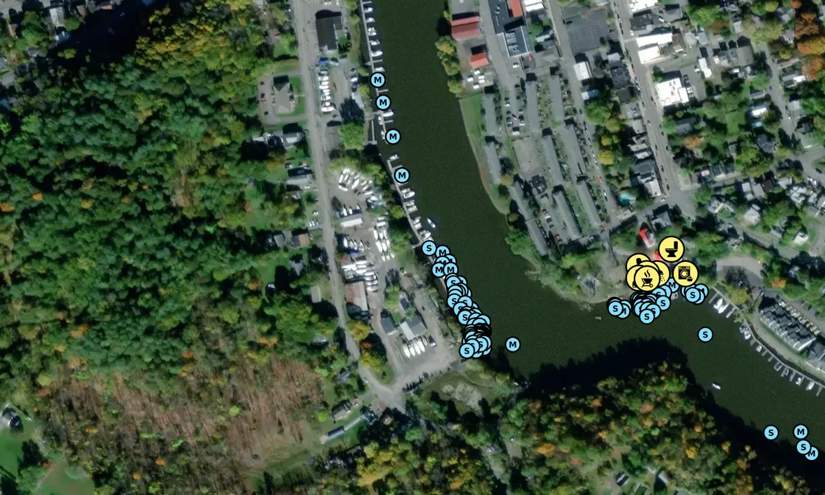 Satelite image of Hop-O-Nose Marina