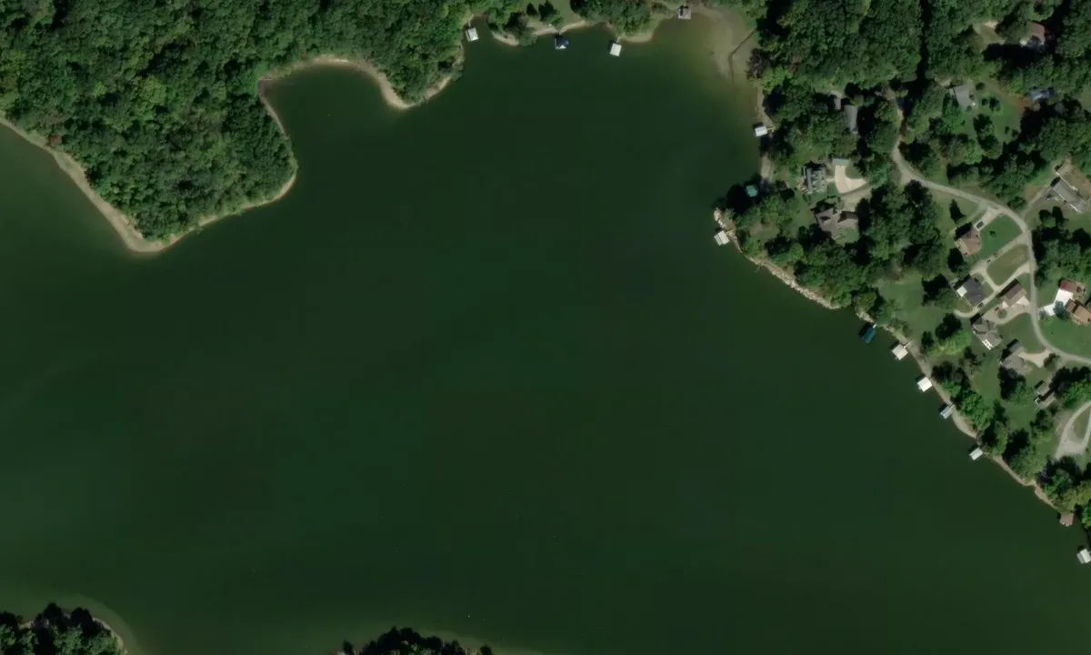 Satelite image of Hopson Creek
