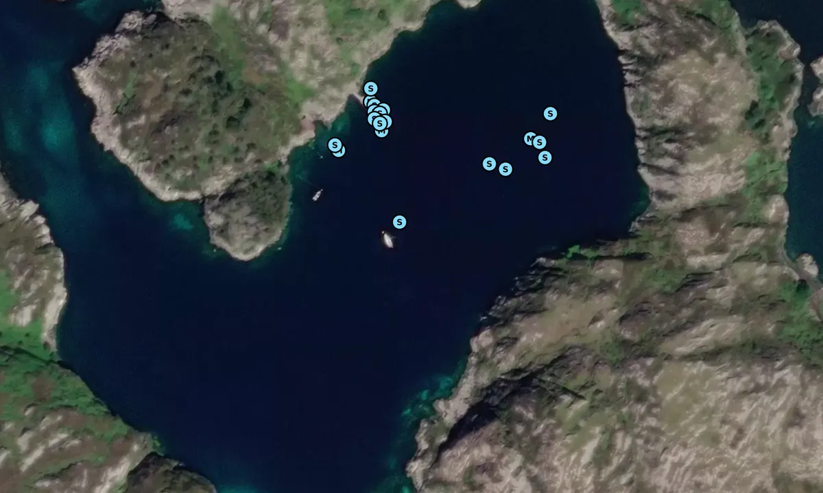 Satelite image of Horgo - Vestrevågen